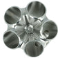 Turbozentrum 119311 5-Cyl. V-Band stainless steel collector for Garrett GTX / G25 / G30 - with 44mm Wastegate port