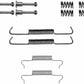 Mintex MBA877 Accessory Kit, parking brake shoes