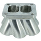 Turbozentrum 117620 6-Cyl. CNC stainless steel turbo manifold Collector T4 Twinscroll without external Wastegate port