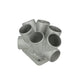 Turbozentrum 290628 6-Cylinder Stainless Steel Turbo Collector T4 Twinscroll (int. WG & ext. WG)