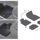 Genuine BMW 51475B5B009 F40 F44 Set of All-Weather Floor Mats Rear