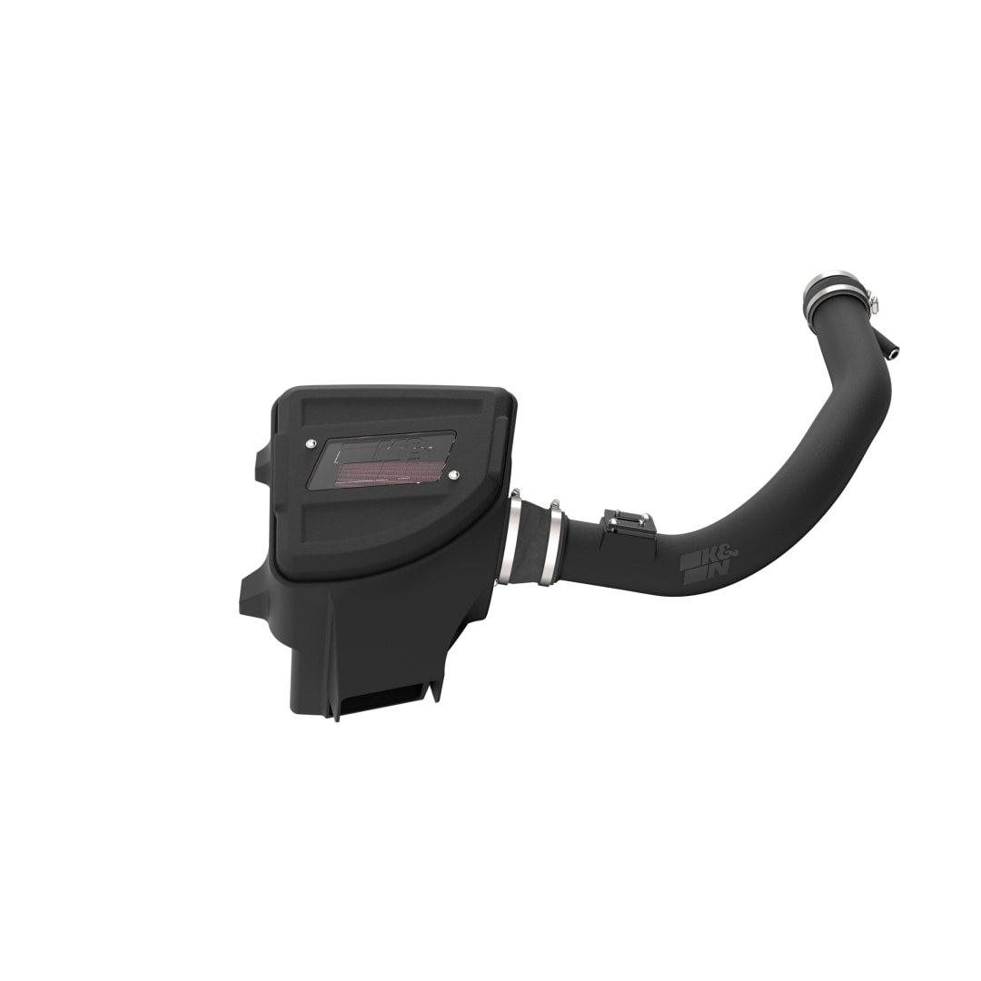 K&N 63-1586 Cold Air Intake System - High-flow Air Filter, Roto-mold Tube - RAM 1500 V6-3.0L TURBO DSL