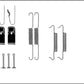 TEXTAR 97043200 Brake Shoe Fitting Kit