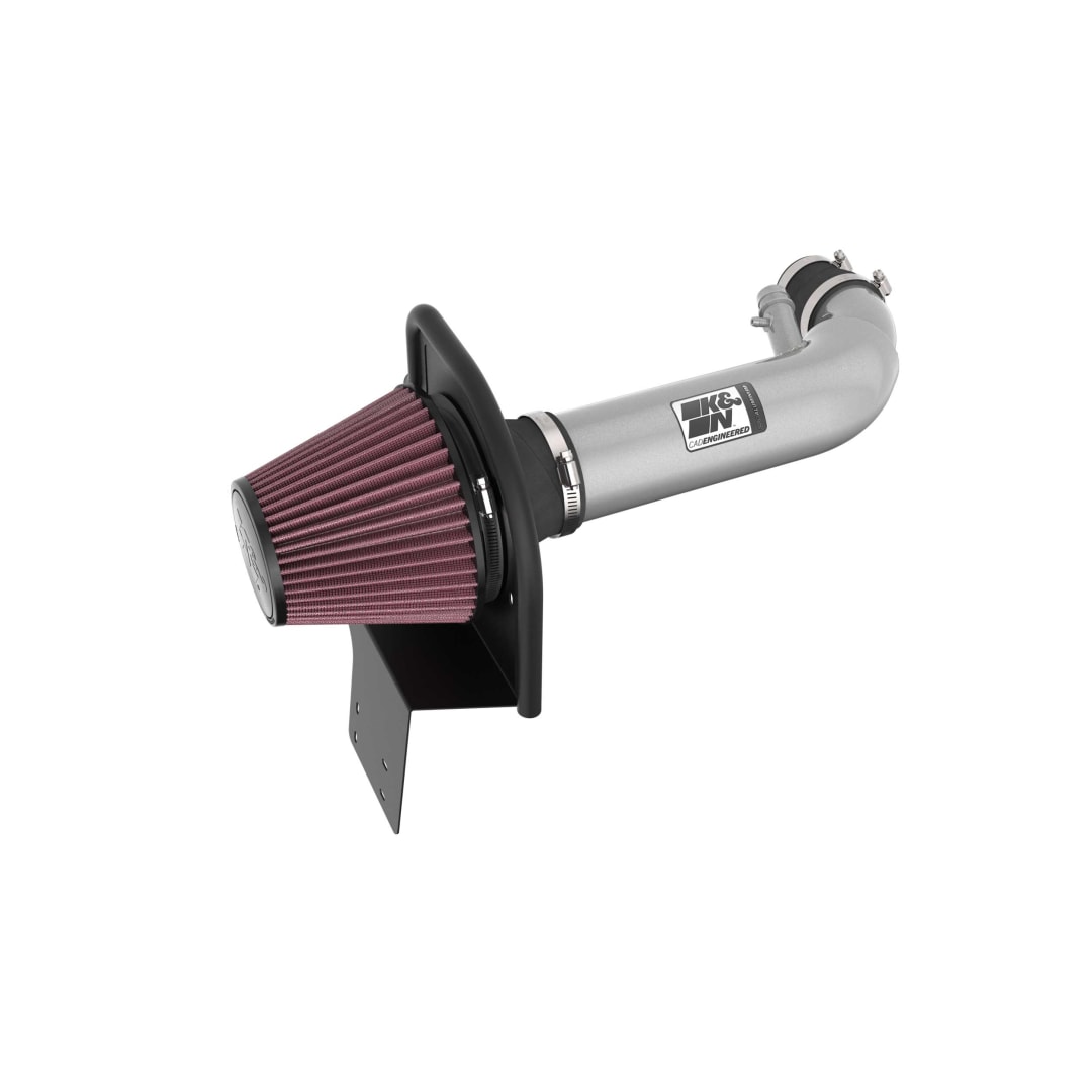 K&N 69-9900TS Cold Air Intake System - High-flow Air Filter, Aluminum Tube - ALFA ROMEO GIULIA/STELVIO L4-2.0L F/I