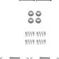 Mintex MBA880 Accessory Kit, parking brake shoes