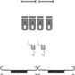 Mintex MBA895 Accessory Kit, parking brake shoes