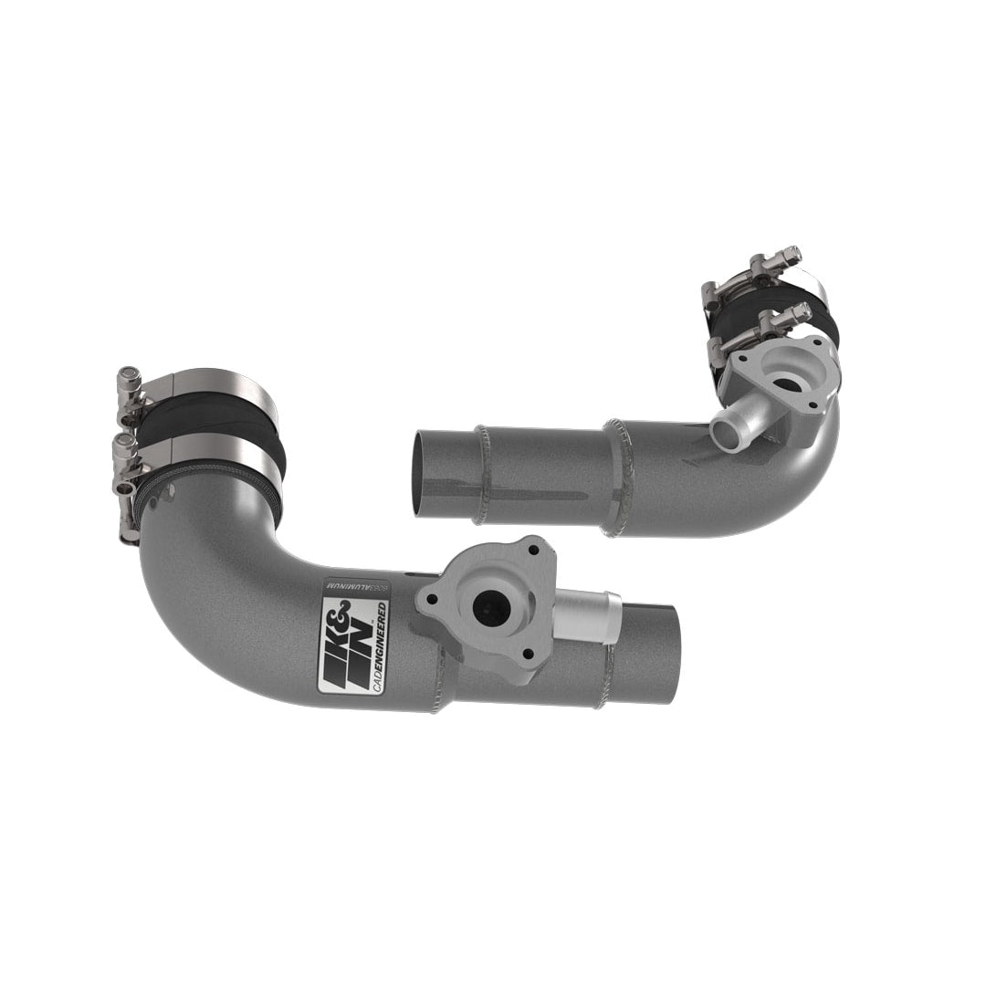 K&N 77-1013KC Charge Pipe - Aluminum Tube - TOYOTA TUNDRA V6-3.4L TWIN TURBO