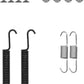TEXTAR 97038500 Brake Shoe Fitting Kit