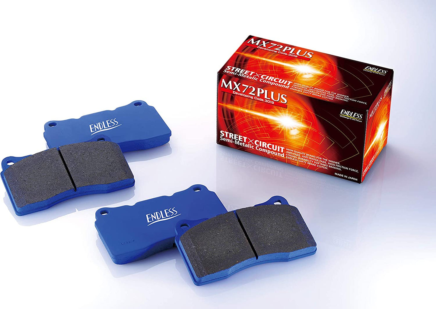 Endless EP524 MX72-PLUS Brake Pad Rear Honda Civic FC1 FK7 | ML Performance Car Parts