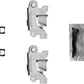 TEXTAR 97044800 Brake Shoe Fitting Kit