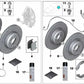 Genuine BMW 34207889668 F80 F82 F87 Brake Disc Ventilated - Rear Right 370x24mm