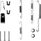 TEXTAR 97028000 Brake Shoe Fitting Kit