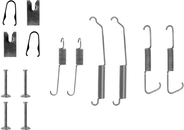 TEXTAR 97014100 Brake Shoe Fitting Kit