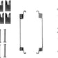 Mintex MBA866 Accessory Kit, brake shoes