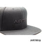 Airtec ATMER64 3D Logo Black Snapback Style Hat