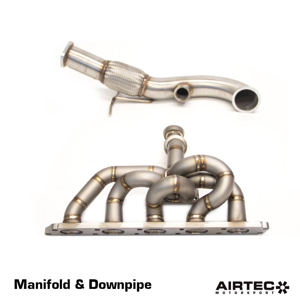 Airtec ATMSFO115 Big Turbo Tubular Exhaust Manifold & Downpipe Package for Mk2 Focus ST & RS