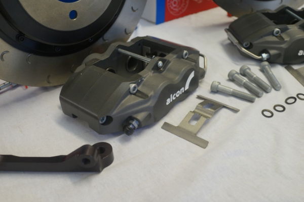 Alcon BKR3659A54 343mm Race: Rear Brake Kit: Evo IV - IX