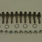 Alcon BBK7525X005.10 Replacement Disc Mounting Hardware Kit (Version 3 Discs, 10 x Round Bobbins)