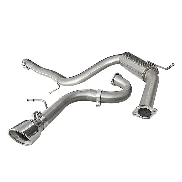 Cobra Exhaust Audi A3 (8P) 2.0 TDI 2WD (2008-12) (3 Door) Single Tip Cat Back Performance Exhaust | Duco Car Parts UK Car Parts