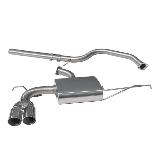 Cobra Exhaust Audi A3 (8P) 2.0 TDI 170PS (2WD) (3 Door) Twin Tip Cat Back Performance Exhaust | Duco Car Parts UK Car Parts