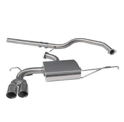 Cobra Exhaust Audi A3 (8P) 2.0 TDI 170PS (2WD) (3 Door) Twin Tip Cat Back Performance Exhaust | Duco Car Parts UK Car Parts
