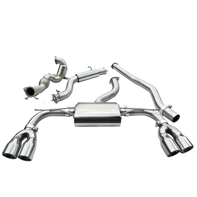Cobra Exhaust Audi S3 (8V) 3 Door (Non-Valved) (13-17) Turbo Back Performance Exhaust | Duco Car Parts UK Car Parts