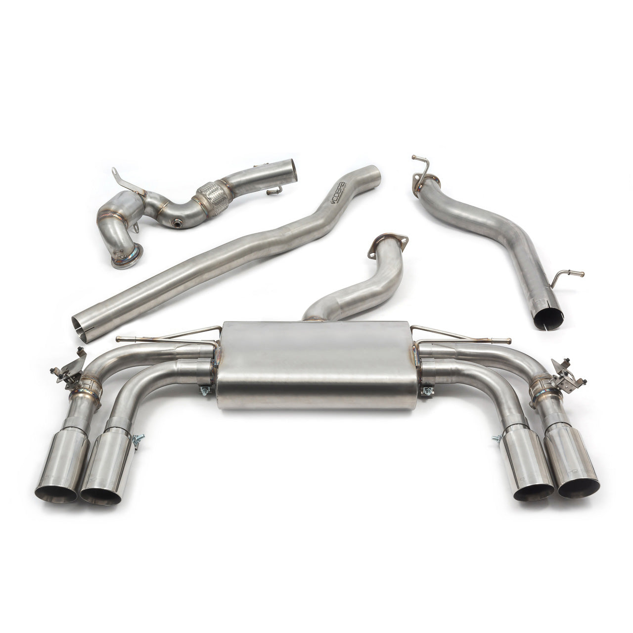 Cobra Exhaust Audi S3 (8V) Saloon (Valved) (13-18) Turbo Back Performance Exhaust