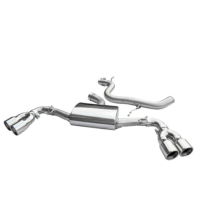 Cobra Exhaust Audi TT (Mk2) 1.8/2.0 TFSI (2WD) (2007-11) Cat Back Performance Exhaust | Duco Car Parts UK Car Parts