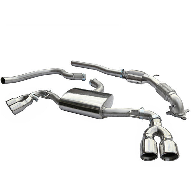 Cobra Exhaust Audi TT (Mk2) 1.8/2.0 TFSI (2WD) (2007-11) Turbo Back Performance Exhaust | Duco Car Parts UK Car Parts