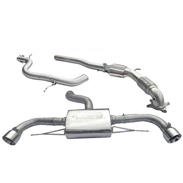 Cobra Exhaust Audi TT (Mk2) 1.8/2.0 TFSI (2WD) 2011-14 Dual Exit Turbo Back Performance Exhaust | Duco Car Parts UK Car Parts