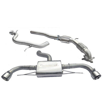 Cobra Exhaust Audi TT (Mk2) 1.8/2.0 TFSI (2WD) 2011-14 Dual Exit Turbo Back Performance Exhaust | Duco Car Parts UK Car Parts