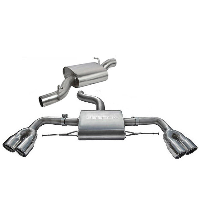 Cobra Exhaust Audi TTS (Mk2) Quattro Cat Back Performance Exhaust | Duco Car Parts UK Car Parts