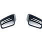 Basic Carbon Mercedes-Benz W204 W207 W221 Dry Carbon Fibre Mirror Covers (Inc. A200, C220, GLK300 & S550)