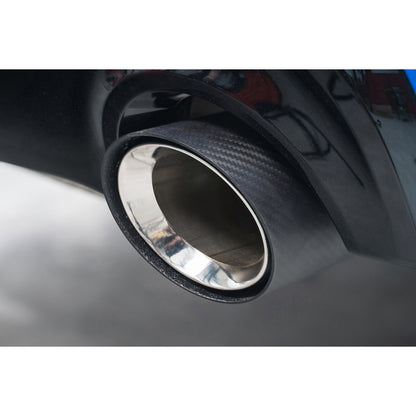 Cobra Exhaust BMW M135i xDrive (F40) OEM Style M Performance Tips - Carbon Fibre Larger 4" Slip-on Replacement Tailpipes | Duco Car Parts UK Car Parts