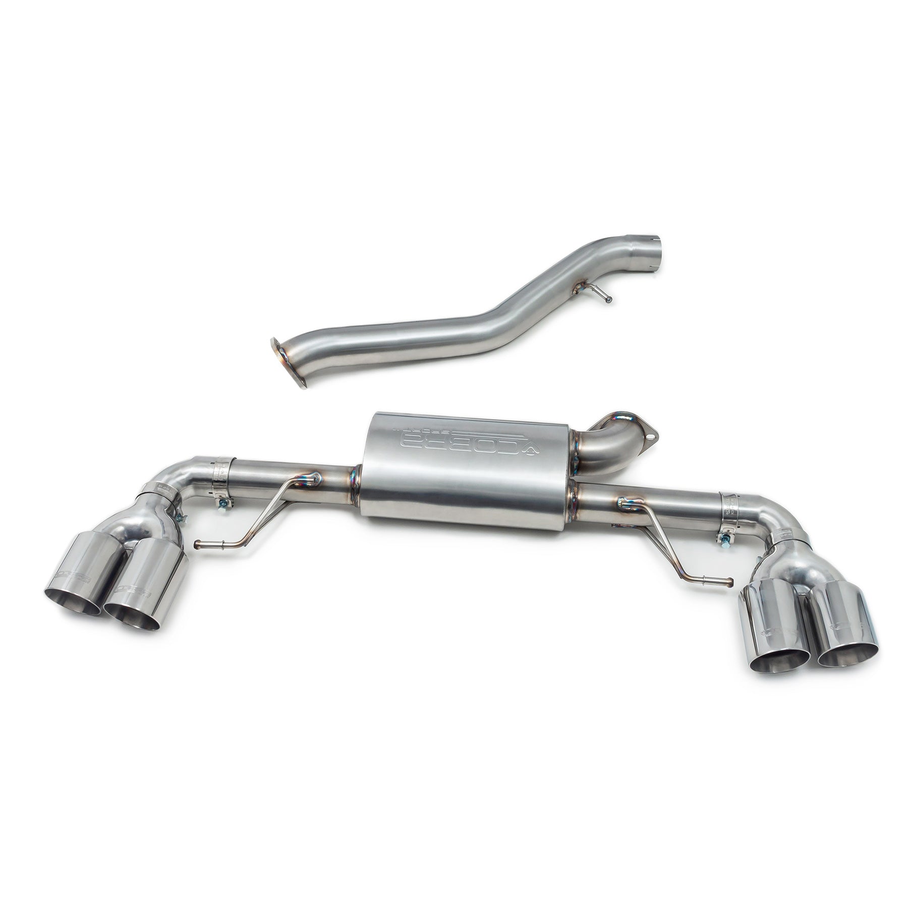 Cobra Exhaust BMW 330i (G20) (19+) Non-Valved Quad Exit M3 Style Performance Exhaust | Duco Car Parts UK Car Parts