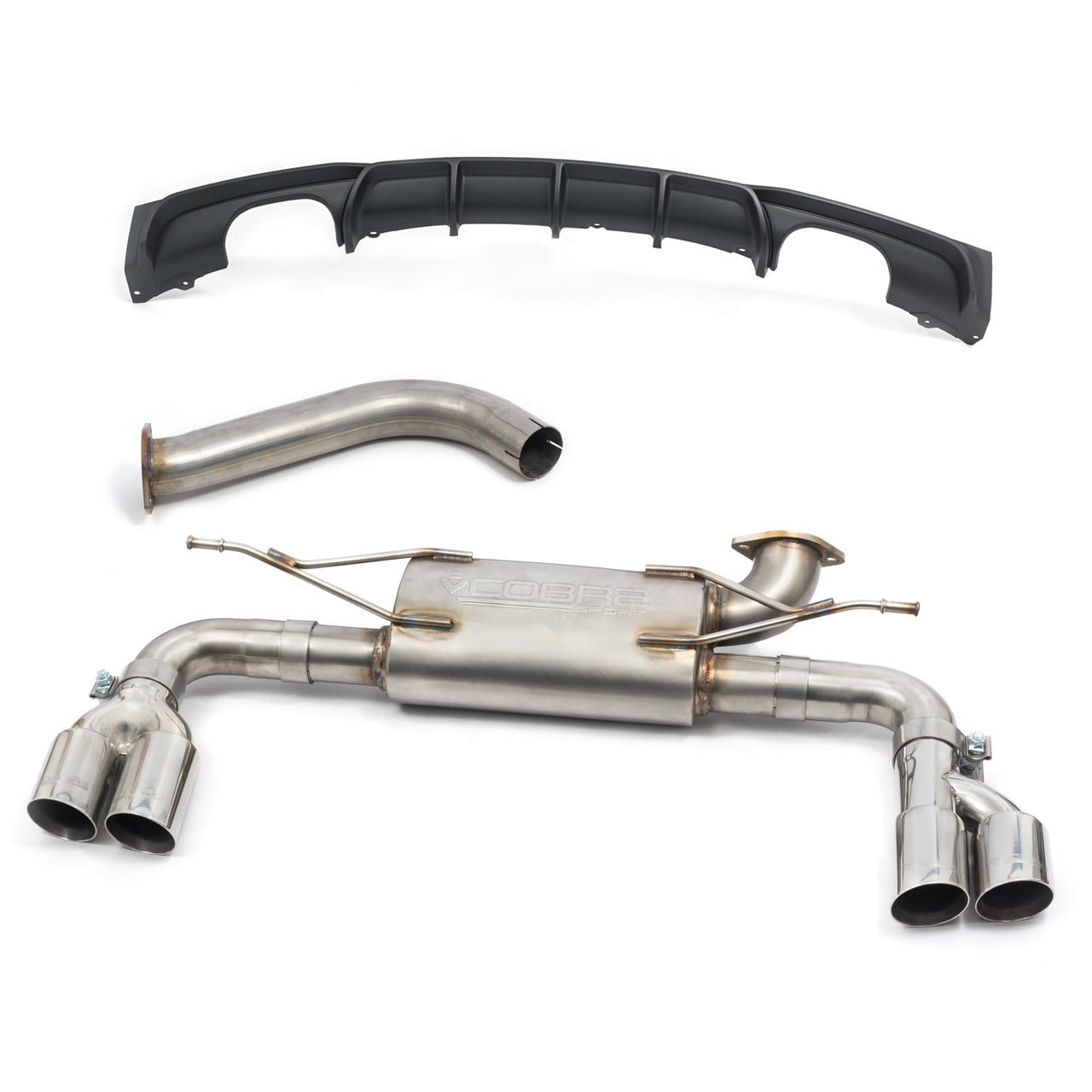 Cobra Exhaust BMW 320i (F30 LCI/F31 LCI) (2011-19) Quad Exit M3 Style Performance Exhaust Conversion | Duco Car Parts UK Car Parts