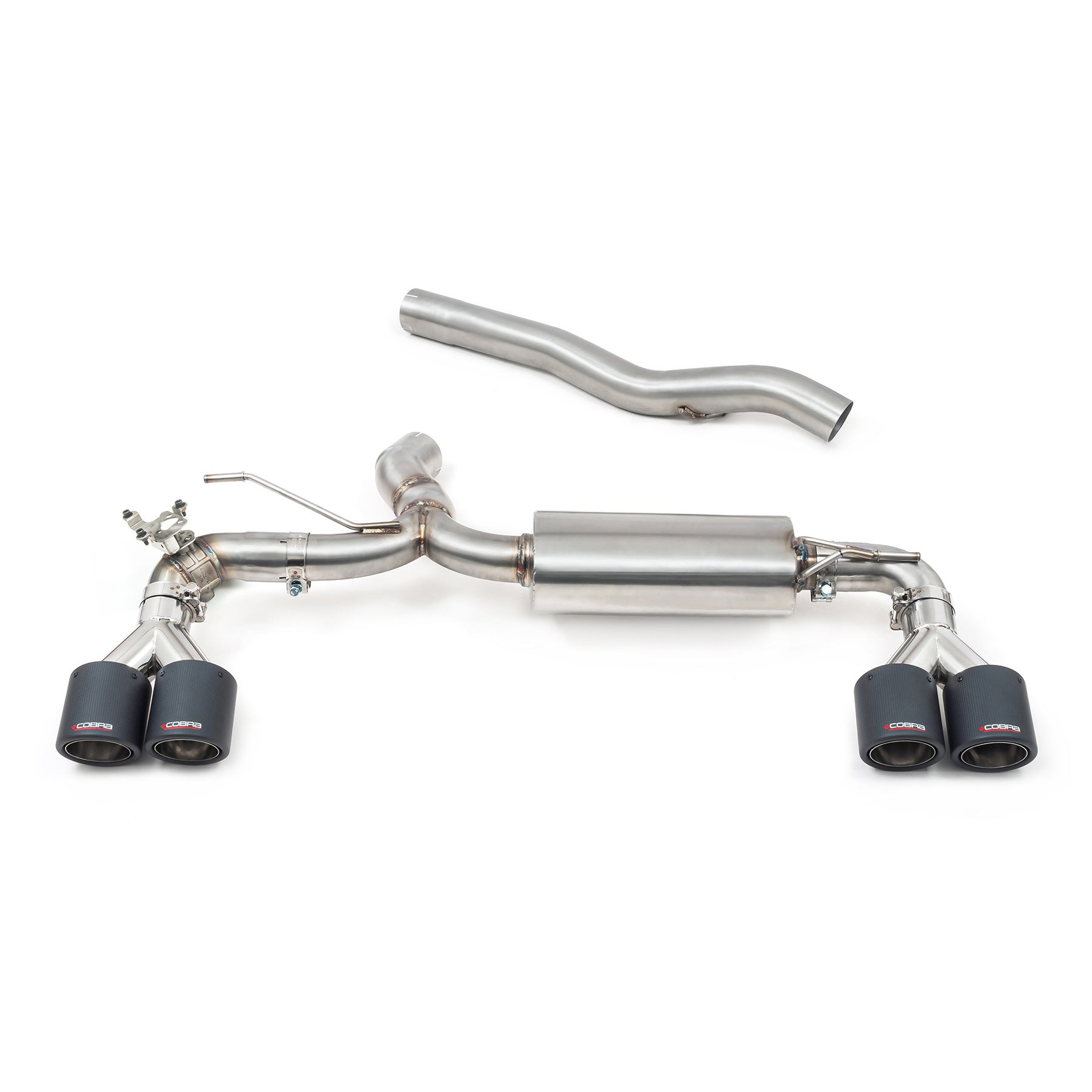 Cobra Exhaust BMW M135i (F40) Quad Exit GPF/PPF Back M3 Style Performance Exhaust | Duco Car Parts UK Car Parts