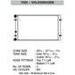 CSF VW MK4 Race Radiator (Golf, GTI, Jetta & Jetta GLI) - Duco Car Parts UK