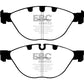 EBC BMW E60 E61 E64 E65 Greenstuff 2000 Series Sport Brakes Pad And Premium OE Replacement Riveted Discs Kit To Fit Front - ATE Caliper (Inc. 535i, 540i, 650i & 750i) | Duco Car Parts UK