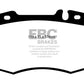 EBC Mercedes-Benz W203 CL203 C209 R171 Greenstuff 2000 Series Sport Brakes Pad And Premium OE Replacement Drilled Disc Kit To Fit Front - Brembo Caliper (Inc. C320, E300, S320 & SL280) | Duco Car Parts UK