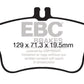 EBC Mercedes-Benz W176 W246 Yellowstuff 4000 Series Front Sport Brake Pads & Premium OE Replacement Plain Discs Kit - TRW Caliper (Inc. A180, A160, B180 & 180d) | Duco Car Parts UK