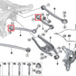 Fall-Line Motorsports G8x / F8x M2 / M3 / M4 Rear Upper Control Arm Bearing Set