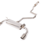 Stone Exhaust Ford 1.5T MK4 Focus Dual Exit Single Tailpipe Valvetronic Catback Exhaust System
