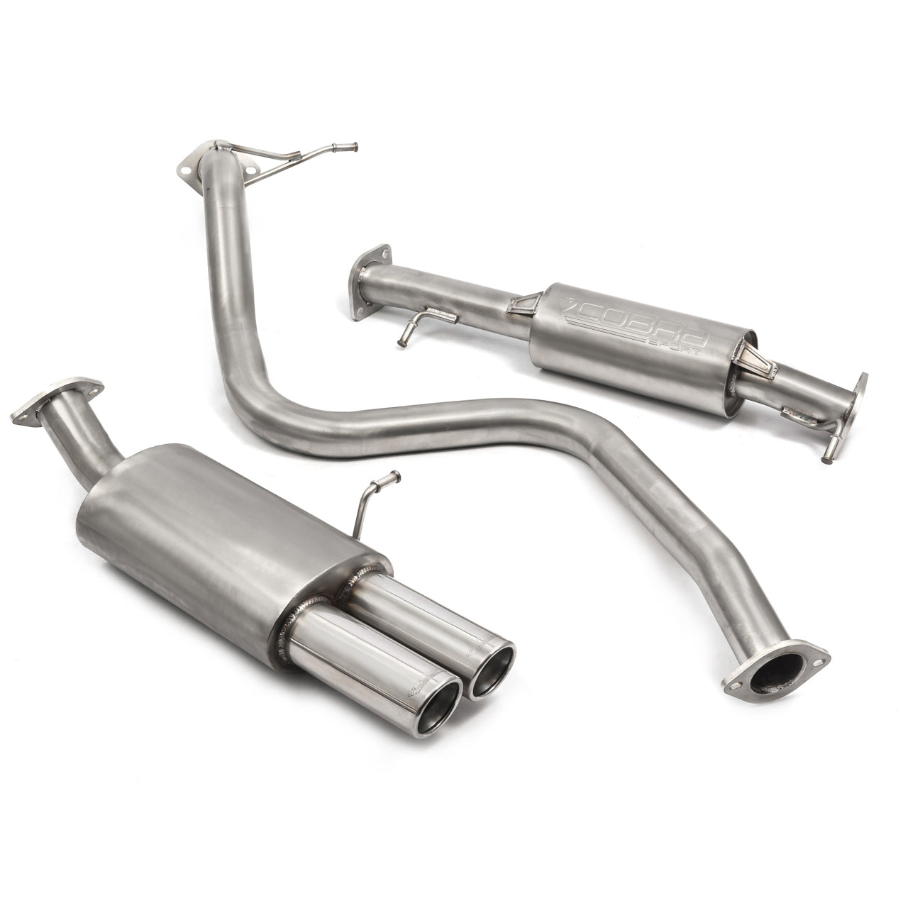Cobra Exhaust Ford Fiesta (Mk7) ST 180/200 (2.5") Cat Back Performance Exhaust | Duco Car Parts UK Car Parts