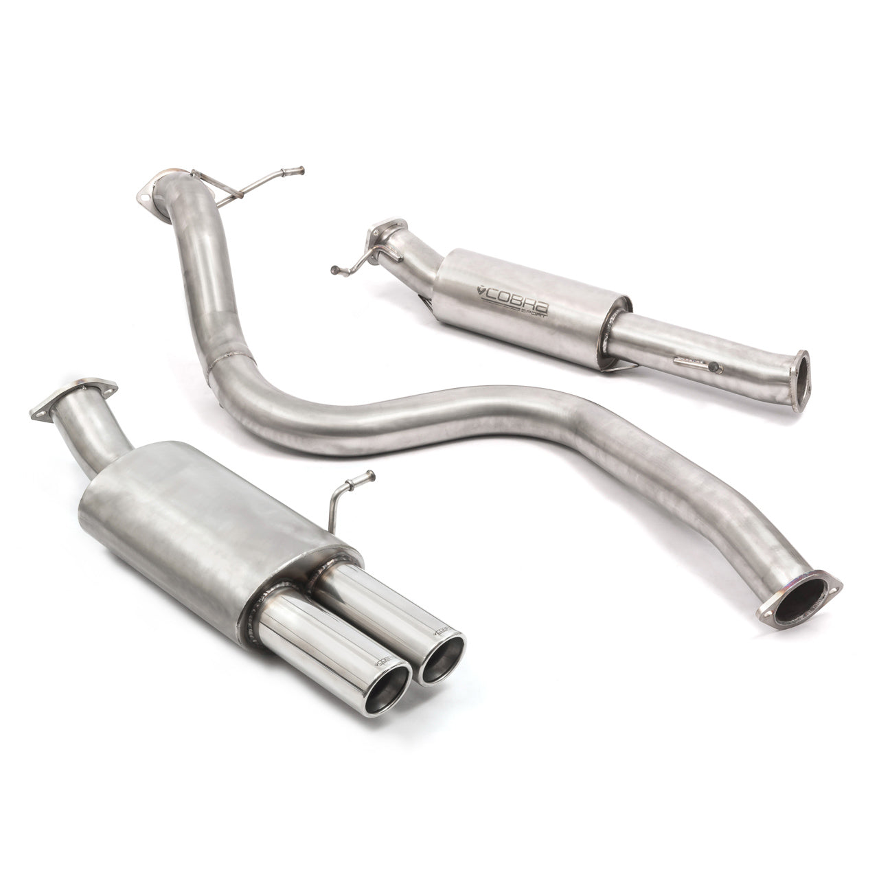 Cobra Exhaust Ford Fiesta (Mk7) ST 180/200 (3") Cat Back Performance Exhaust | Duco Car Parts UK Car Parts