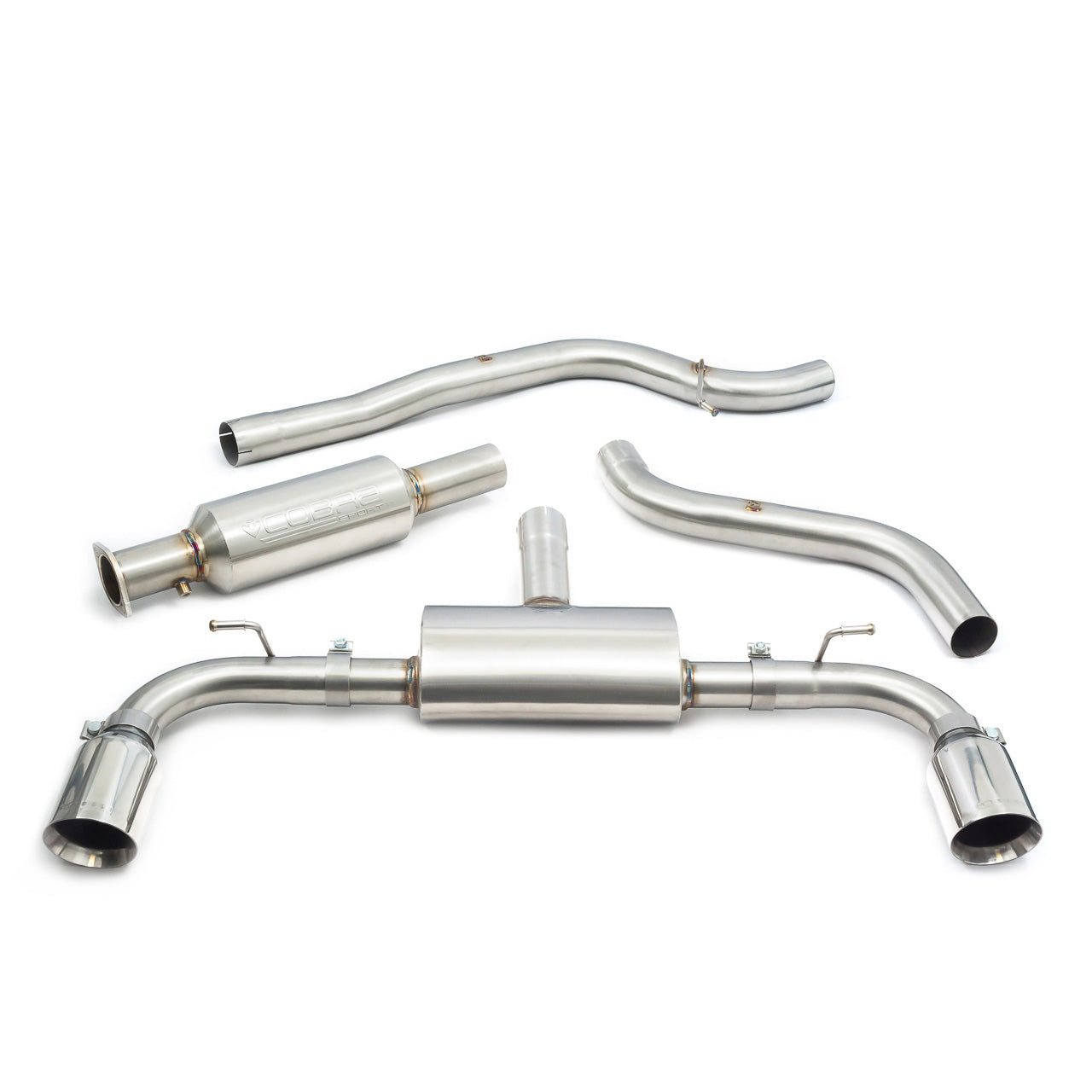 Cobra Exhaust Ford Focus ST (Mk4) Cat Back Performance Exhaust | Duco Car Parts UK Car Parts
