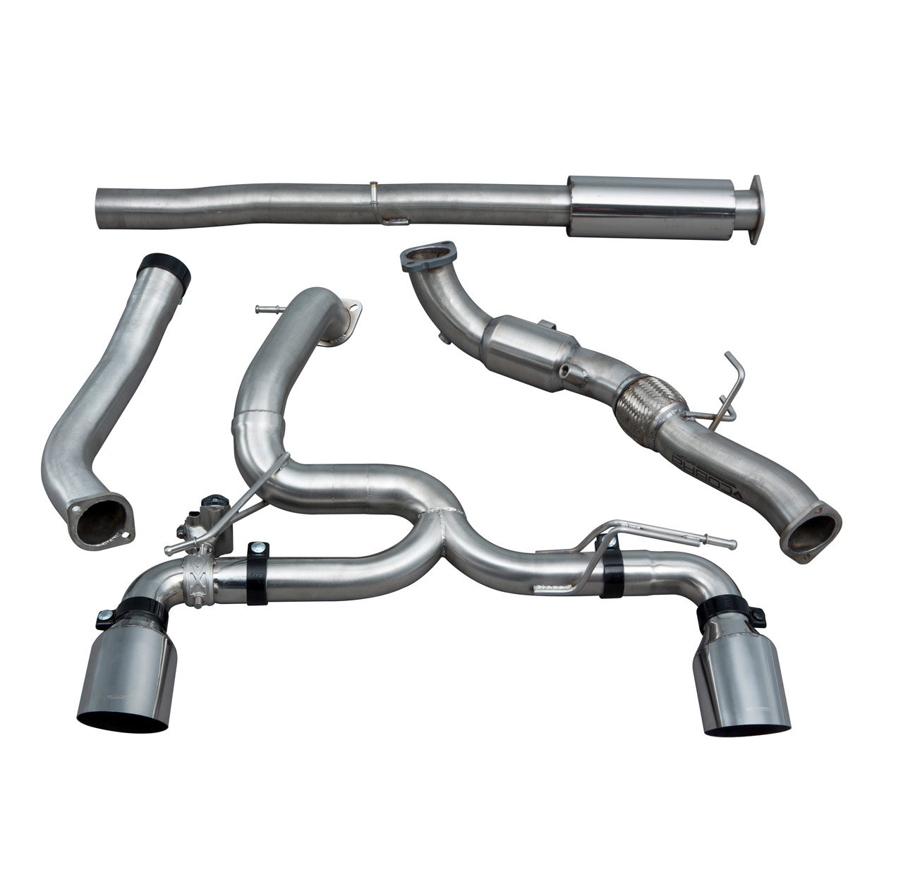 Cobra Exhaust Ford Focus RS (MK3) Venom Box Delete Race Turbo Back Performance Exhaust | Duco Car Parts UK Car Parts
