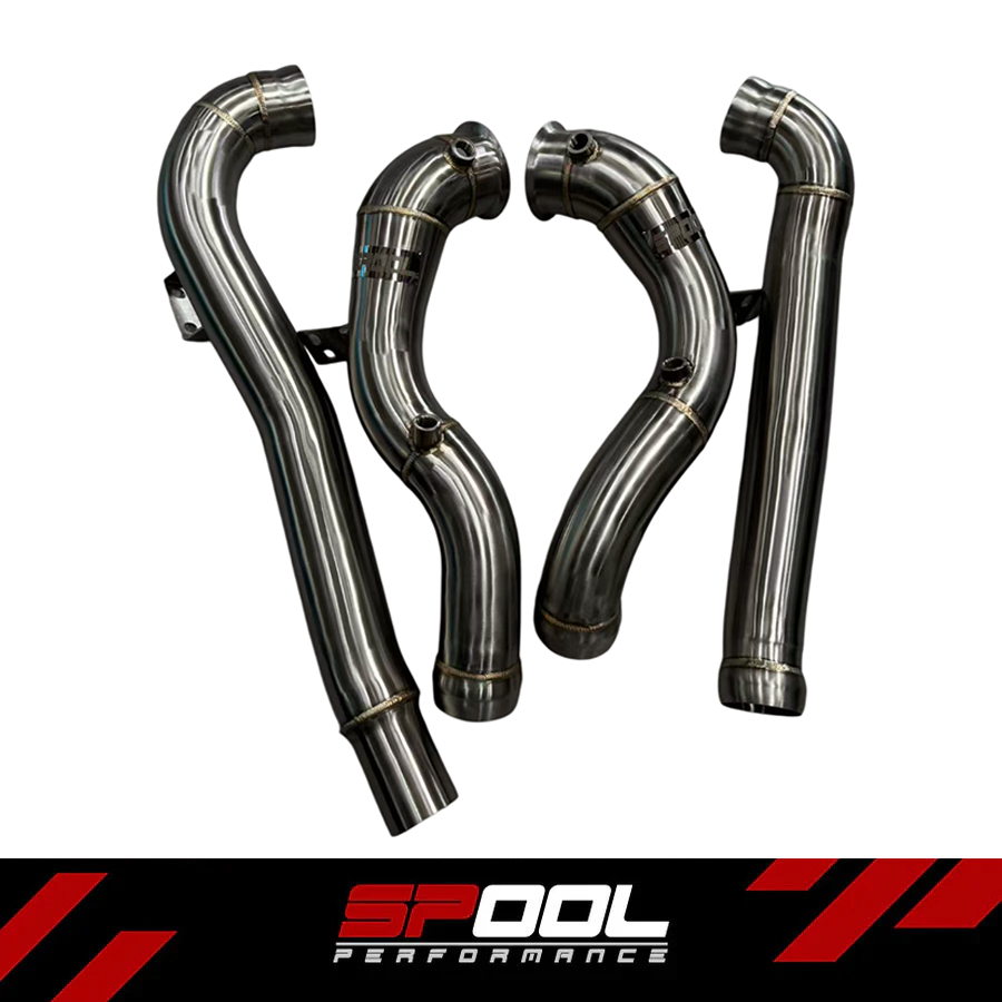 Spool Performance SP-RDP-M178C AMG M178 AMG GT/ GTC/ GTS/ GTR Downpipes [Upgraded Race Downpipes] | ML Performance Car Parts