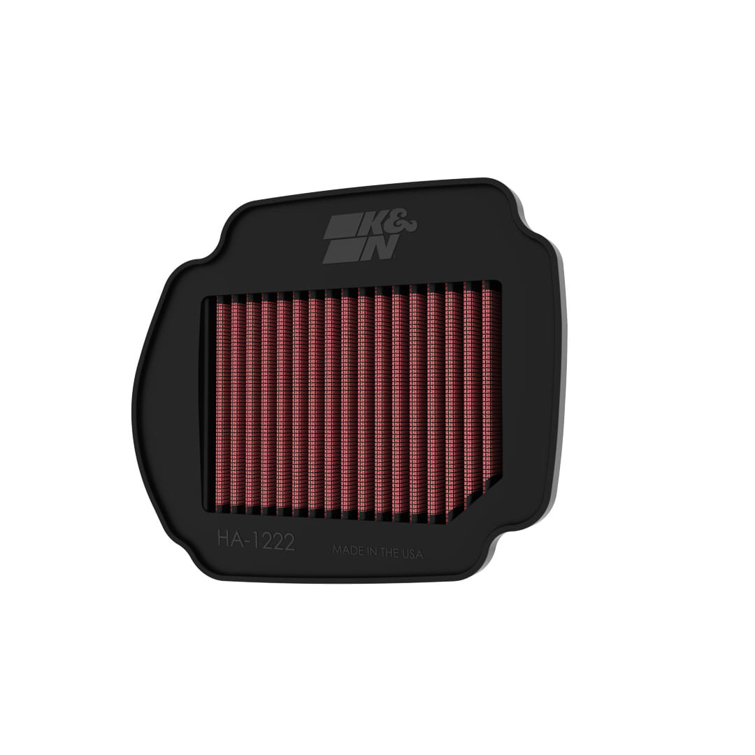 K&N HA-1222 High-Flow Original Lifetime Engine Air Filter - HONDA GROM 125