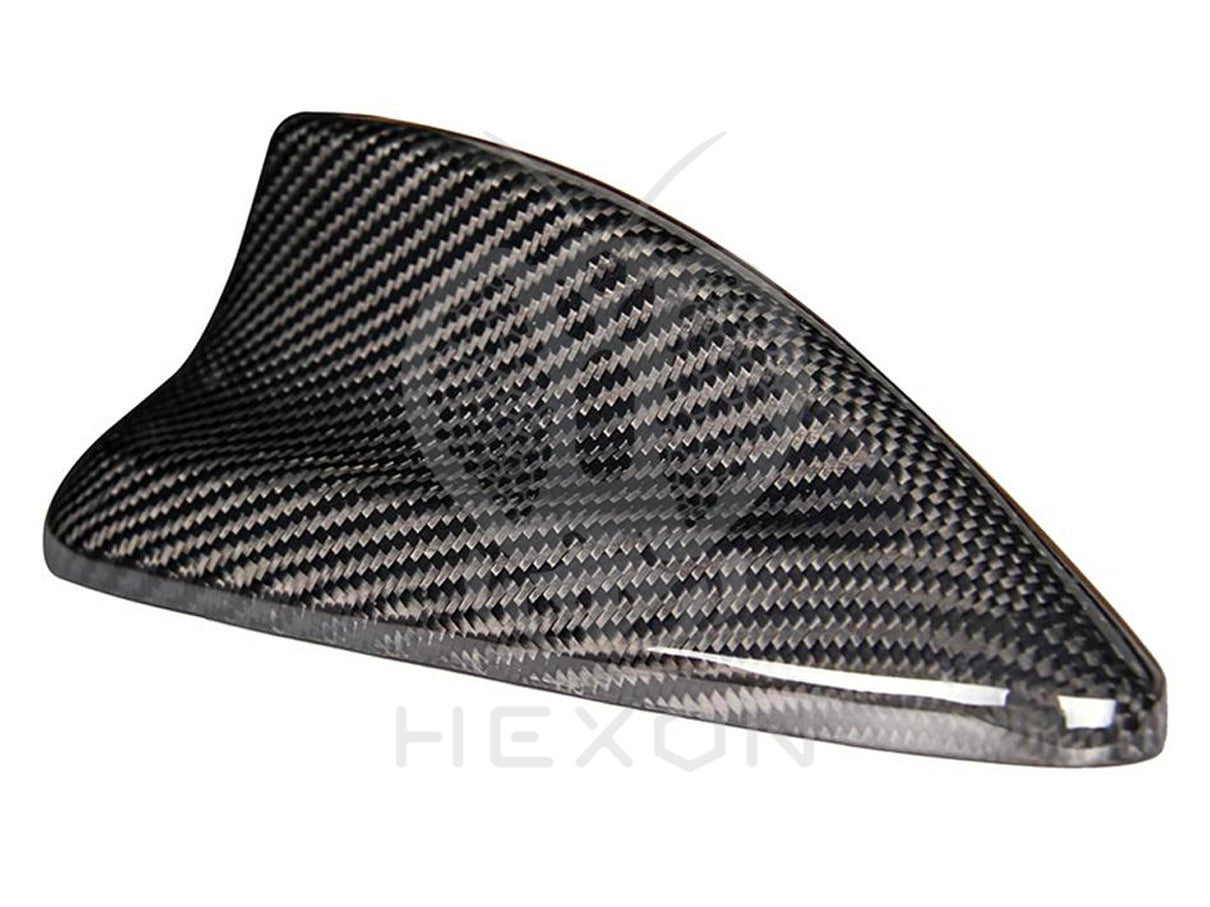 Hexon BMW F Chassis Pre-Preg Carbon Fibre Shark Fin Cover (Inc. 335i, M2, M3, M4, M5, X5M & X6M) - Duco Car Parts UK 